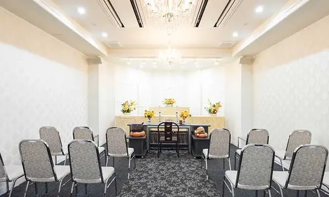 小さなお葬式 大島ホールで葬儀を行なった写真