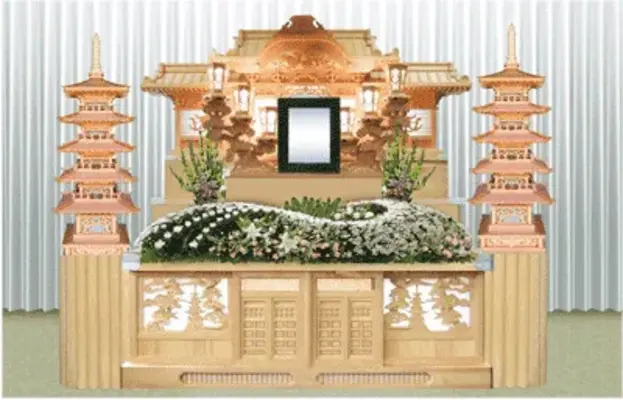 光メモリアルで葬儀を行なった写真