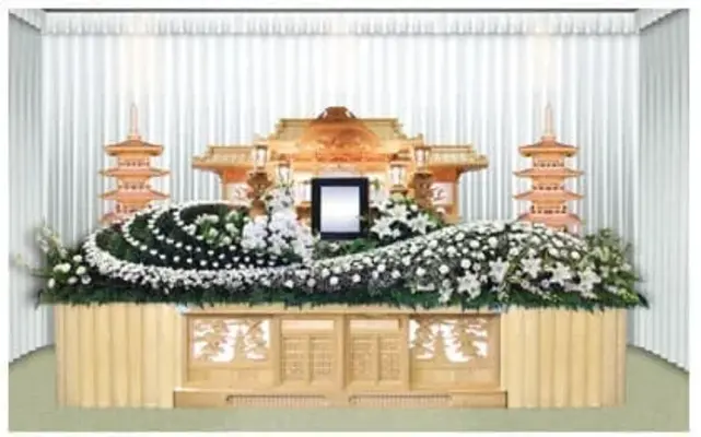 光メモリアルで葬儀を行なった写真