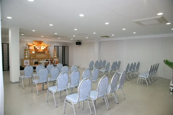 光メモリアルで葬儀を行なった写真