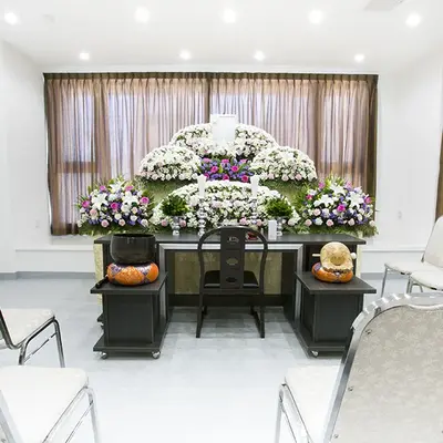 小さなお葬式 弘明寺ホールで葬儀を行なった写真