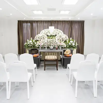 小さなお葬式 吉野町ホールで葬儀を行なった写真