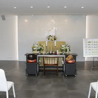 小さなお葬式 保土ヶ谷峰沢町ホールで葬儀を行なった写真