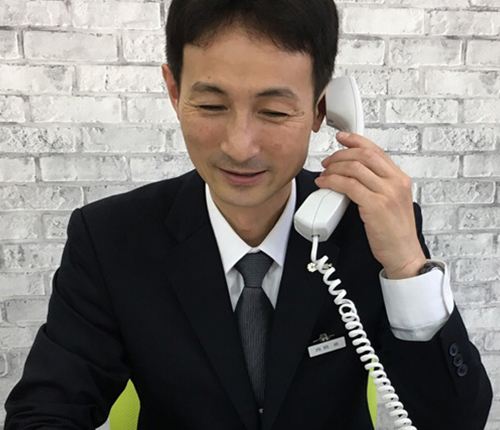 聞き上手なスタッフが対応してくれる事前相談