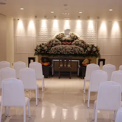 小さなお葬式 鶴見駒岡ホールで葬儀を行なった写真