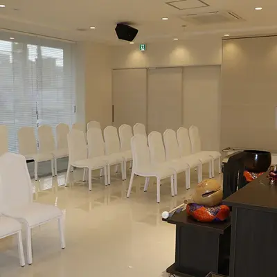 小さなお葬式 横浜北部ホールで葬儀を行なった写真