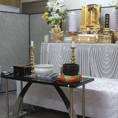 蓮浄社 原山営業所で葬儀を行なった写真