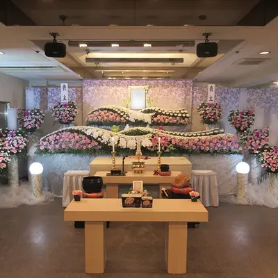 蓮浄社 原山営業所で葬儀を行なった写真