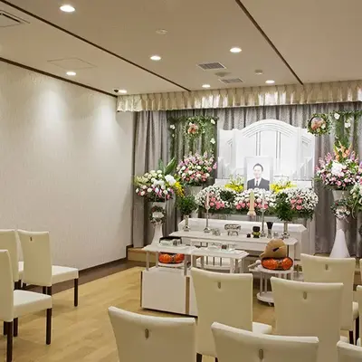 サン・ライフ(ファミリーホール高尾)で葬儀を行なった写真