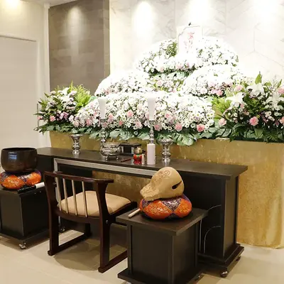 小さなお葬式 戸塚下倉田ホールで葬儀を行なった写真