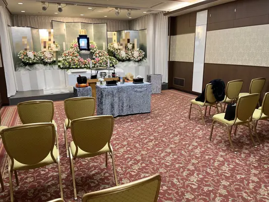 ゆいまーる稲城支店で葬儀を行なった写真