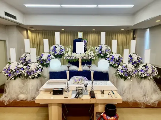 ゆいまーる稲城支店で葬儀を行なった写真