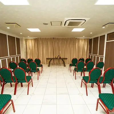 ふじみ式典(ゆかりえ海老名)で葬儀を行なった写真