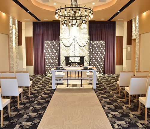 とってもキレイな自社式場「家族葬専用式場 ゆかりえ」