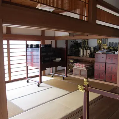 塩船寺で葬儀を行なった写真