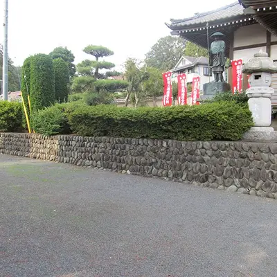 塩船寺で葬儀を行なった写真