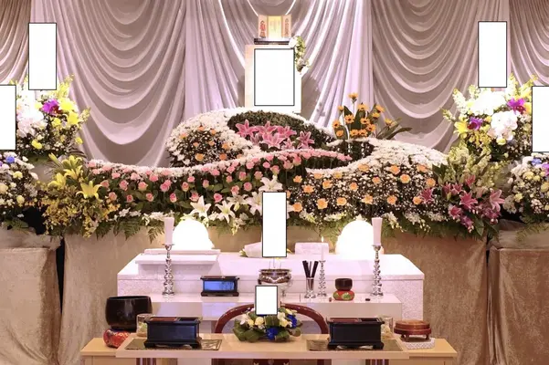 相談できるお葬式　杉並営業所で葬儀を行なった写真