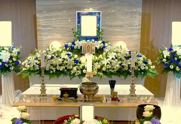 相談できるお葬式 杉並営業所で葬儀を行なった写真