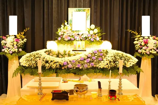 相談できるお葬式 杉並営業所で葬儀を行なった写真