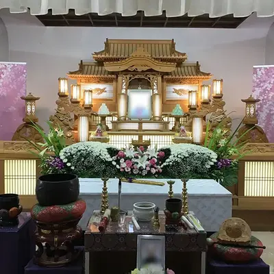 しんみ葬祭で葬儀を行なった写真