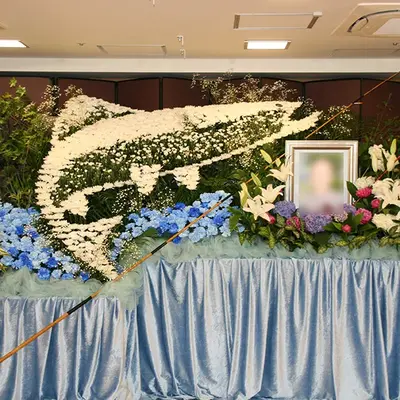 エンドナビセレモニーで葬儀を行なった写真