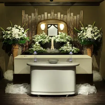 エンドナビセレモニーで葬儀を行なった写真