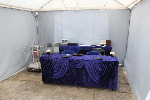 全龍寺で葬儀を行なった写真