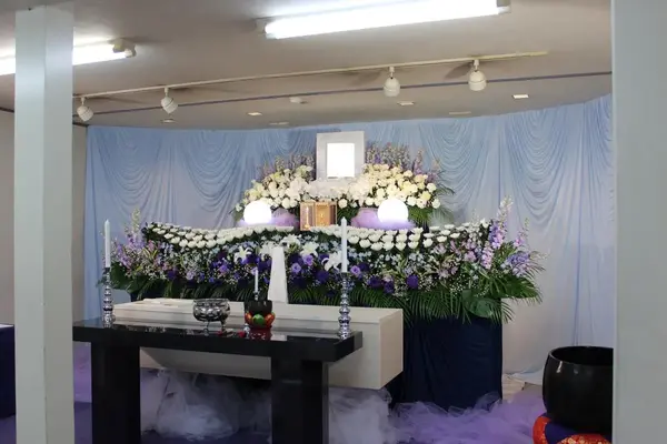 瀧田会館で葬儀を行なった写真