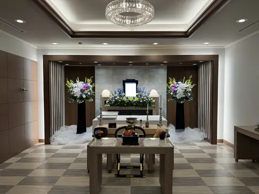 東京葬儀で葬儀を行なった写真