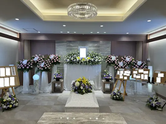 東京葬儀で葬儀を行なった写真