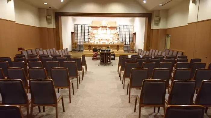 愛川聖苑で葬儀を行なった写真