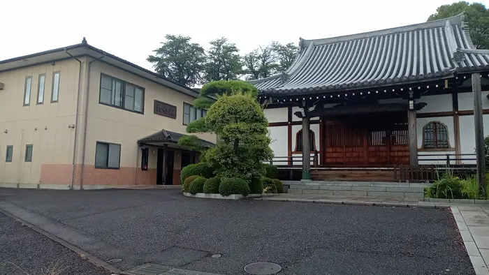 林清寺で葬儀を行なった写真