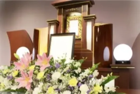 泉北仏光殿で葬儀を行なった写真