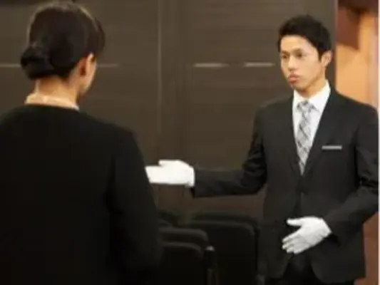 泉北仏光殿で葬儀を行なった写真