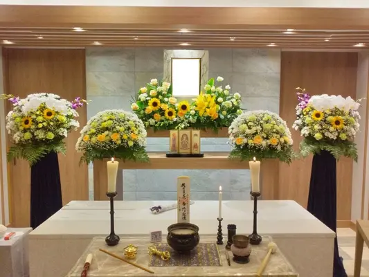 中央区/はじめてのお葬式で葬儀を行なった写真