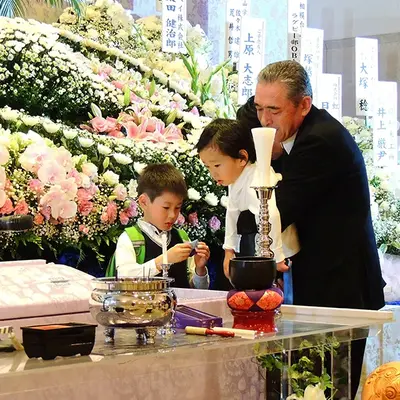 トレセレホール町田店で葬儀を行なった写真