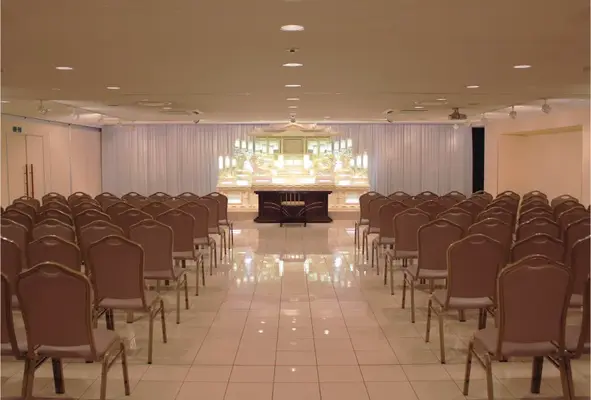 大正仏光殿 本館で葬儀を行なった写真