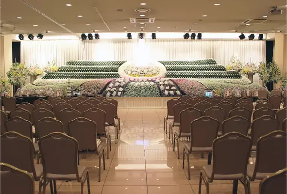 大正仏光殿 本館で葬儀を行なった写真