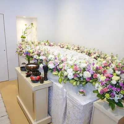 サン・ライフ（ファミリーホール湘南海岸）で葬儀を行なった写真