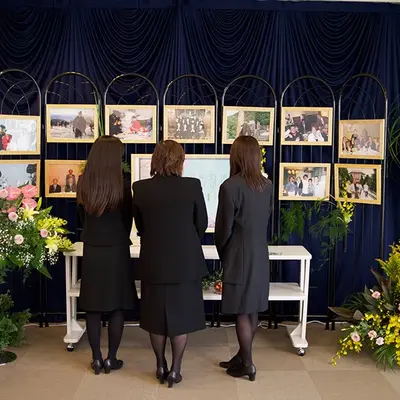 サン・ライフ（ファミリーホール湘南海岸）で葬儀を行なった写真