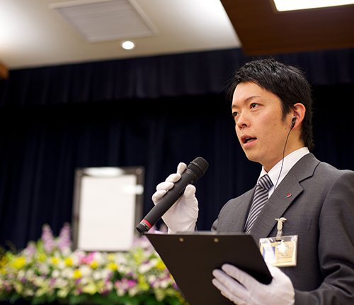 安心して任せられるスタッフ