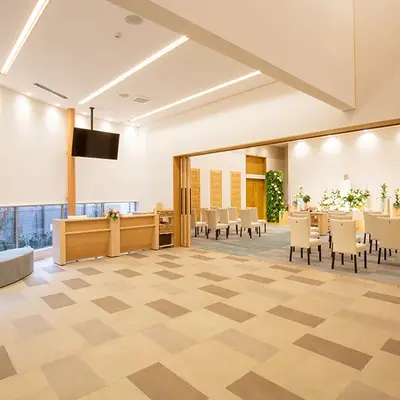 サン・ライフ（西湘ホール）で葬儀を行なった写真