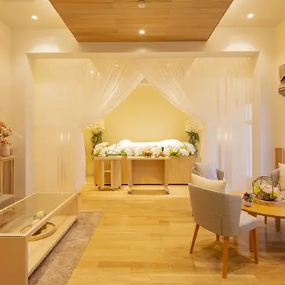 サン・ライフ（ファミリーホール橋本）で葬儀を行なった写真