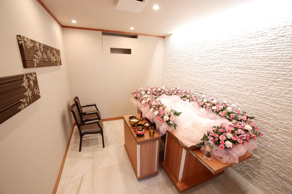 24時間面会できる『個室のご安置室』