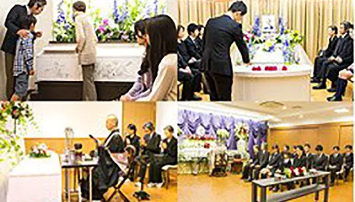 ニチリョク多摩支店で葬儀を行なった写真
