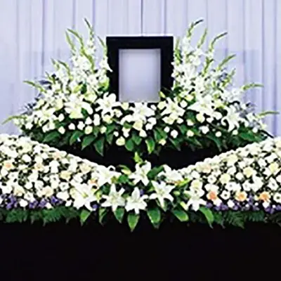 ニチリョク横浜支店で葬儀を行なった写真