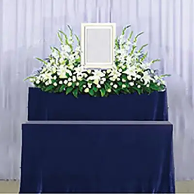 ニチリョク朝霞支店で葬儀を行なった写真