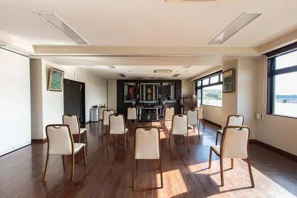 ニチリョク東葛支店で葬儀を行なった写真