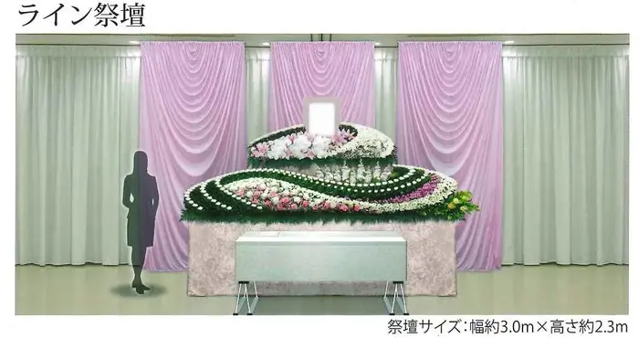 ニチリョク(セレハウス久保山)で葬儀を行なった写真