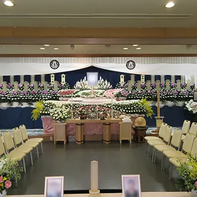町田会館葬儀社で葬儀を行なった写真